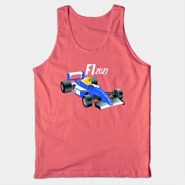 2021 RACING Tank Top by MOTOSHIFT